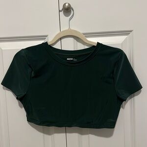 Smoothez by Aerie cropped t-shirt